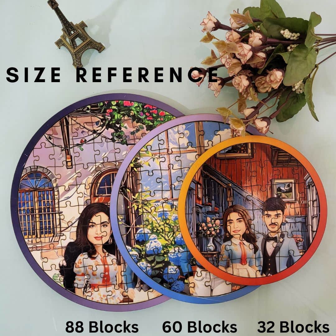 Personalized Puzzle Painting- Garden Gateways | Wooden Puzzle