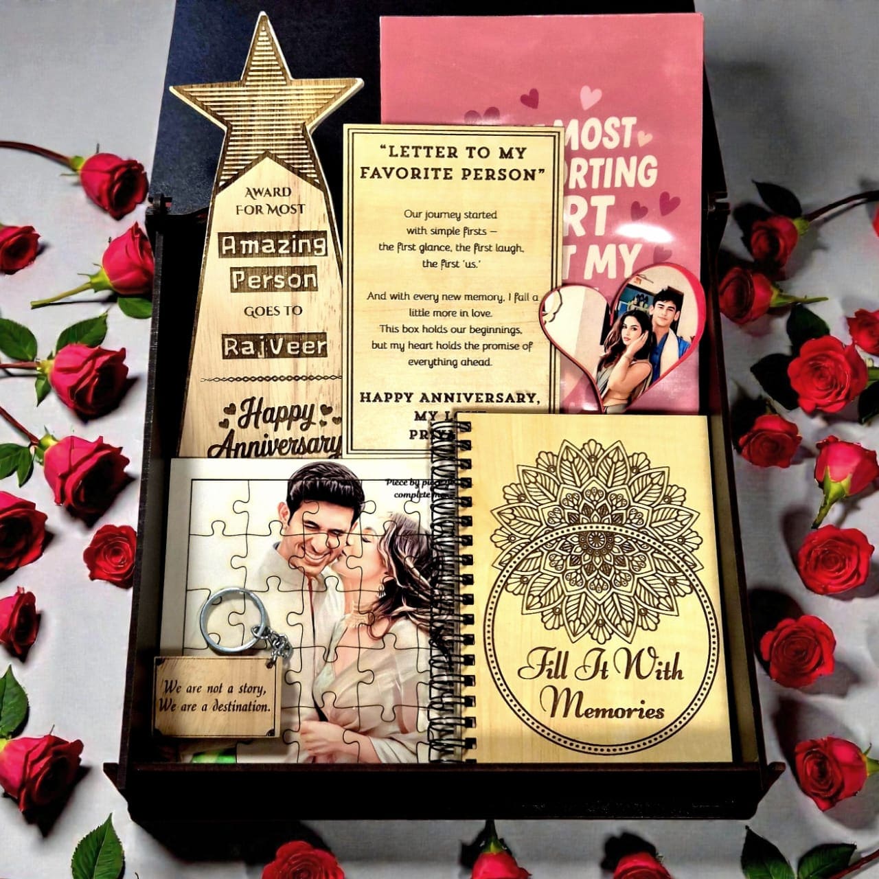 The Journey of Us Box – Personalized Couple Gift Hamper