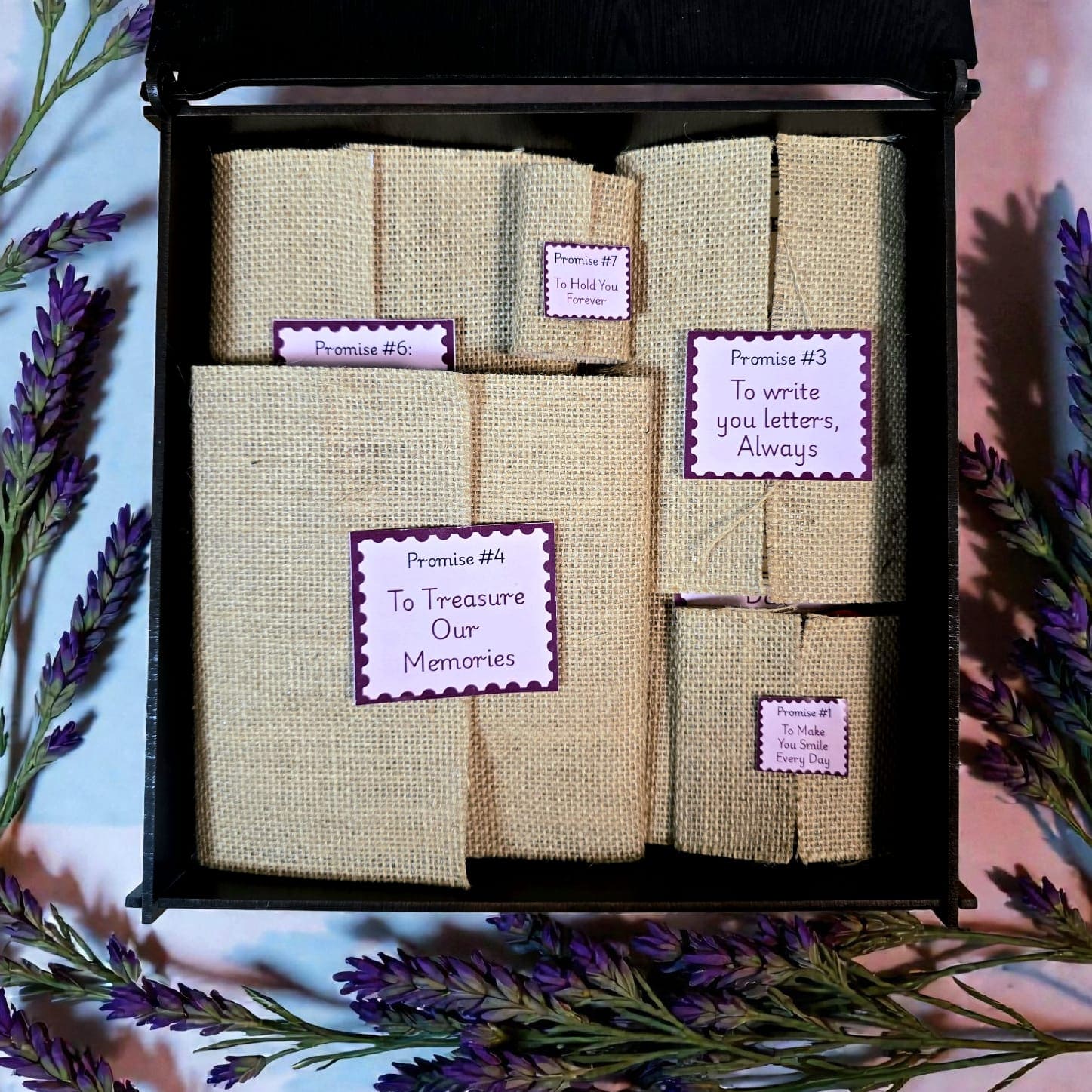 7 Gifts 7 Promises | Personalized Romantic Gift Hamper for Couples