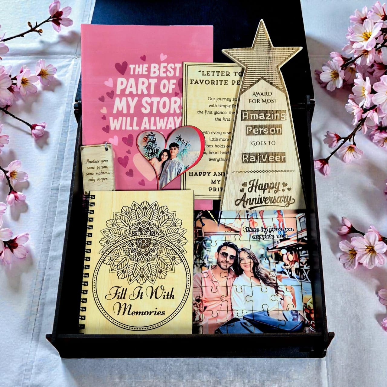 7 Gifts 7 Promises | Personalized Romantic Gift Hamper for Couples