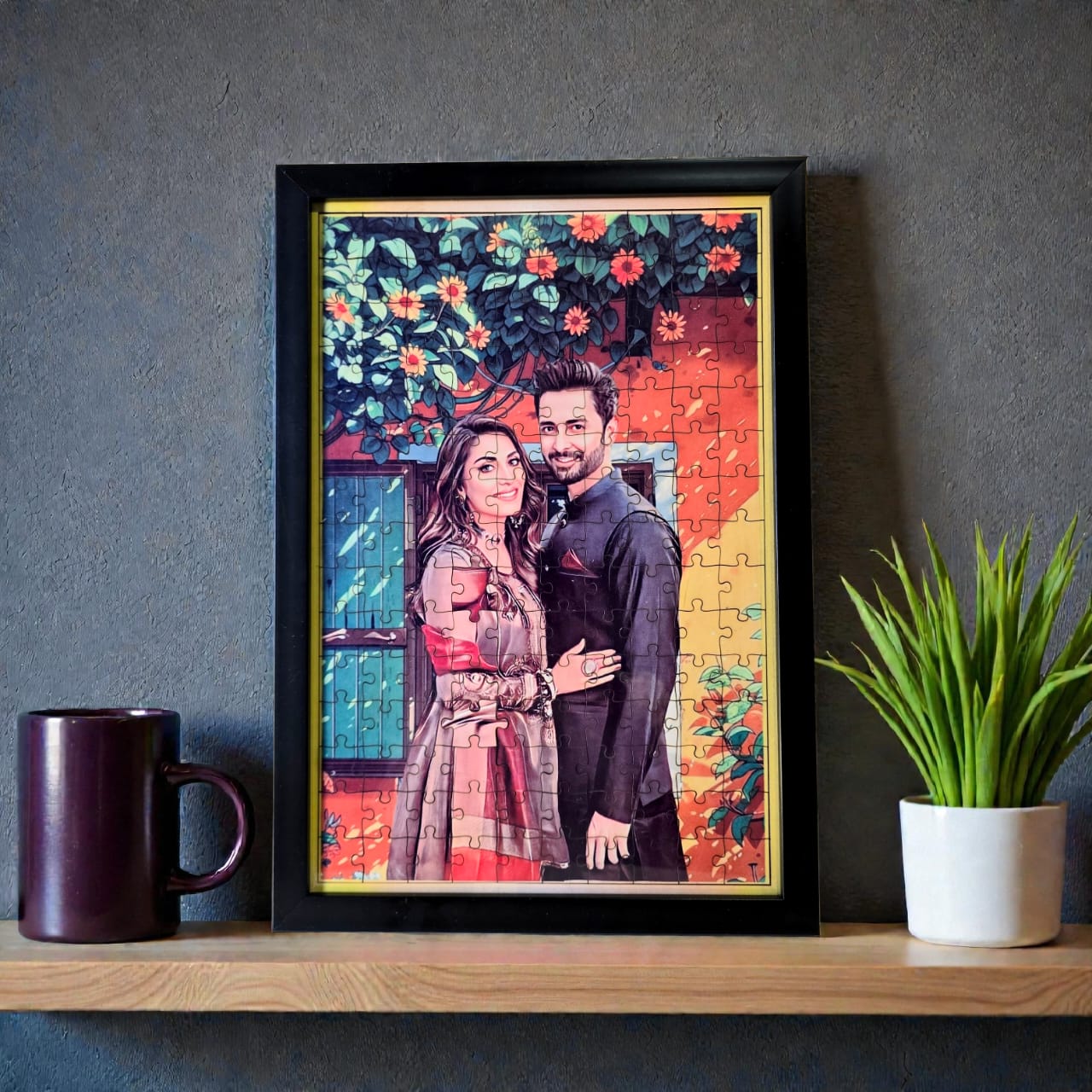 Customized Wooden Puzzle by Play Creative made for gifting