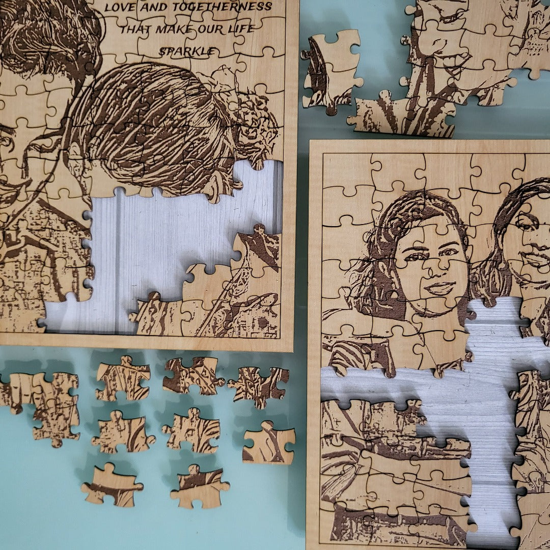 Customized Wooden Puzzle gift by Play Creative | Birthday Gift | Fun unique gift