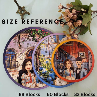 Personalized Puzzle Painting- Garden Gateways | Wooden Puzzle