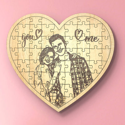 Customized Wooden Puzzle gift by Play Creative | Birthday Gift | Fun unique gift