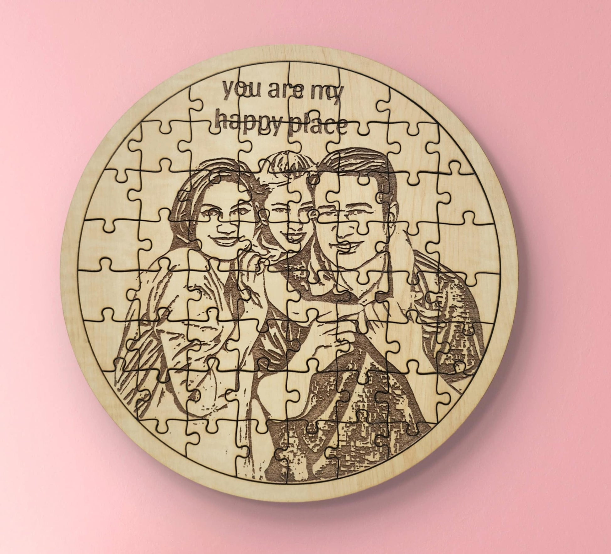 Customized Wooden Puzzle gift by Play Creative | Birthday Gift | Fun unique gift