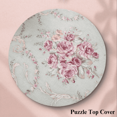 Customized Wooden Carved Puzzle Circle Shape