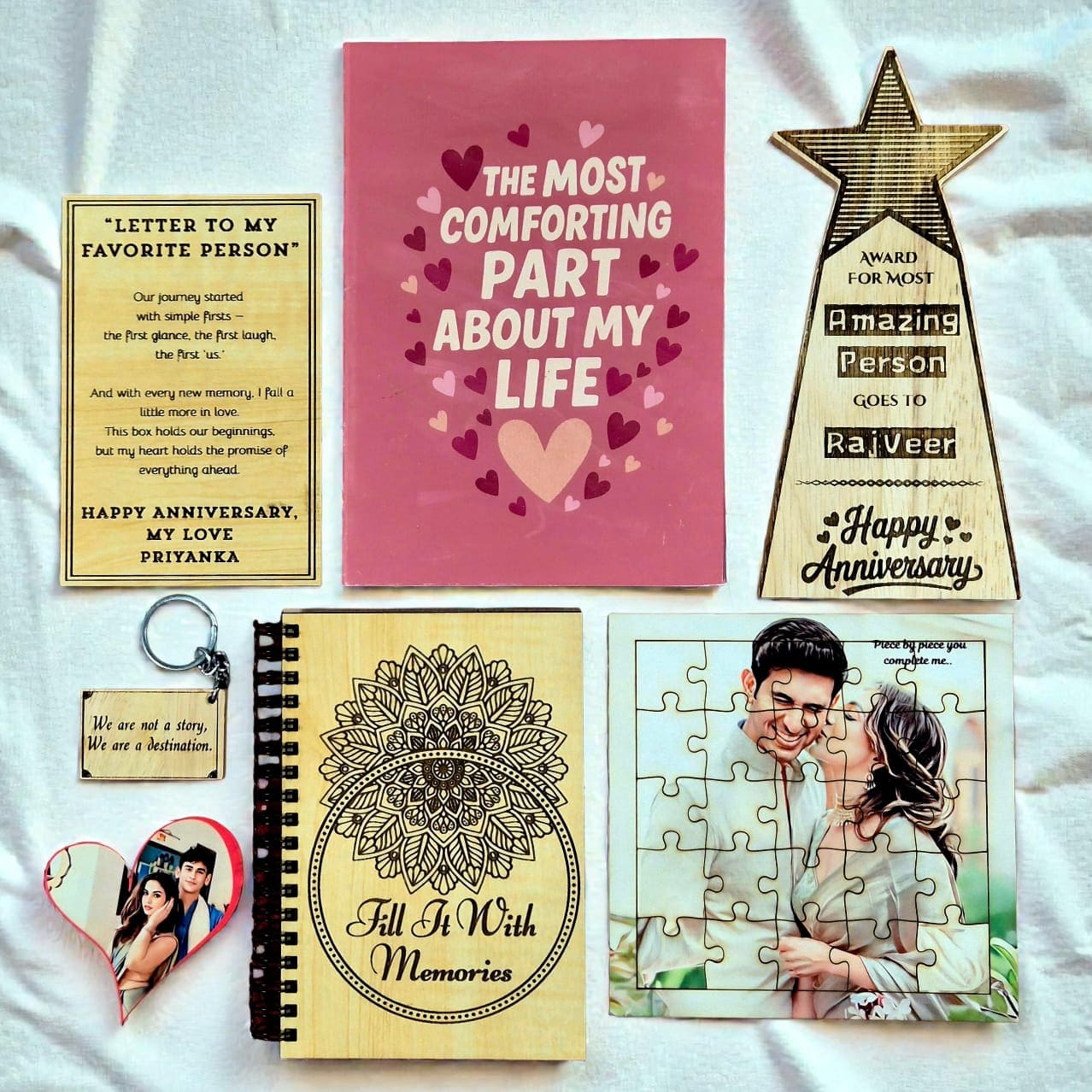 The Journey of Us Box – Personalized Couple Gift Hamper