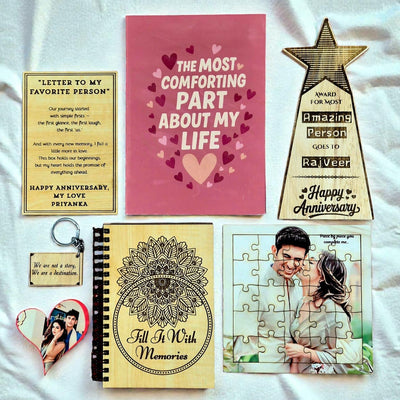 The Journey of Us Box – Personalized Couple Gift Hamper