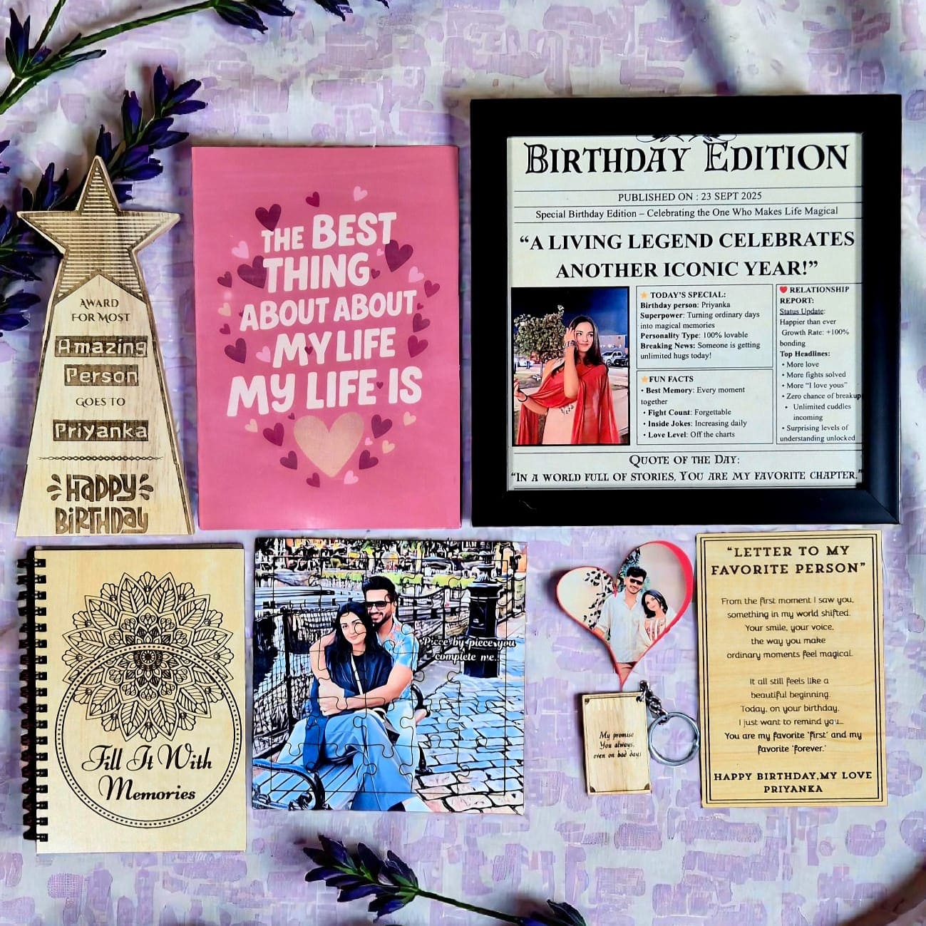 24 Hour Love Hamper | Personalized Romantic Gift for Couples