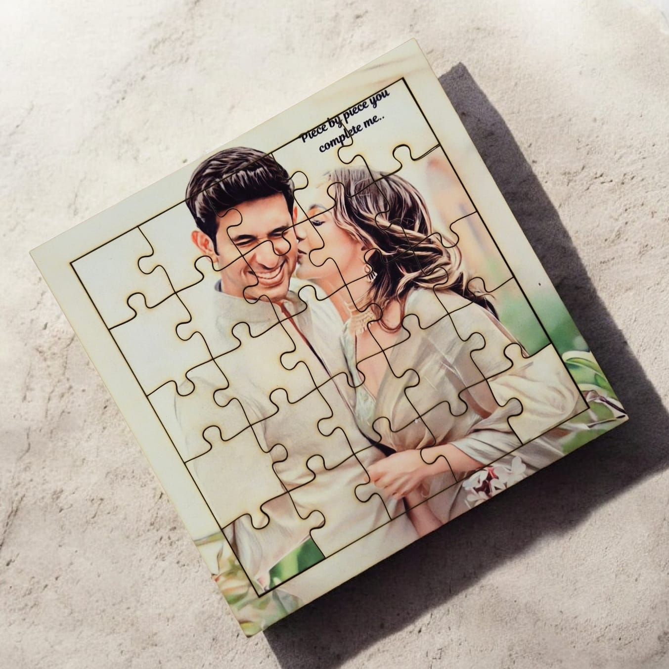Personalized Photo Puzzle – 25 Blocks