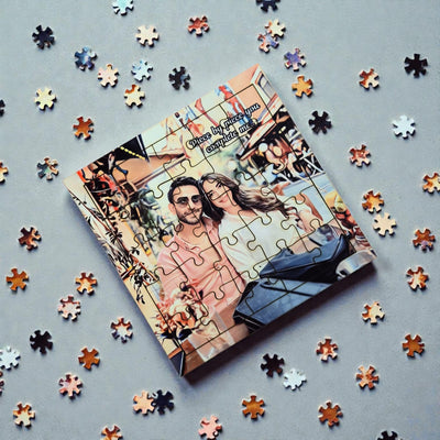 Personalized Photo Puzzle – 25 Blocks