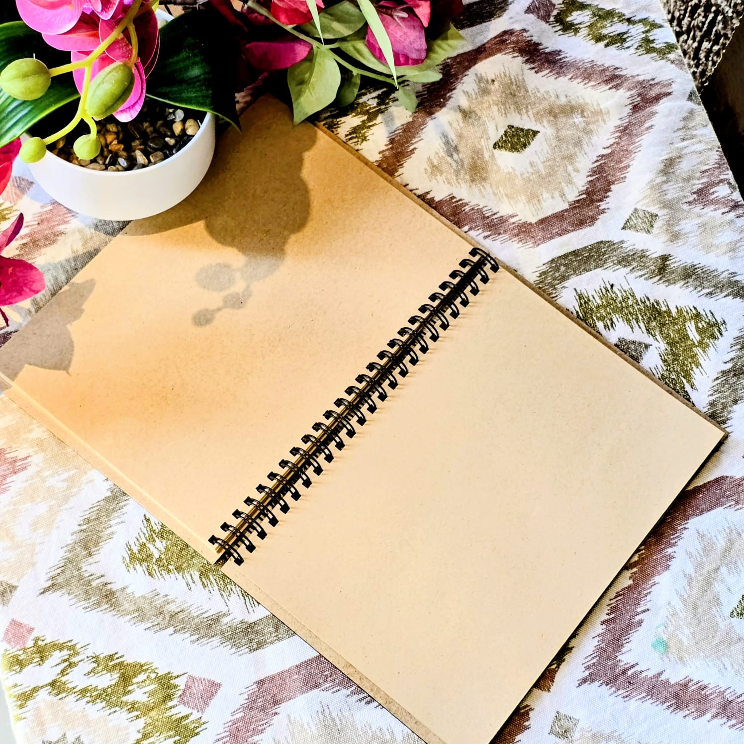 Personalized A6 Wooden Diary | Custom Name Memory Journal