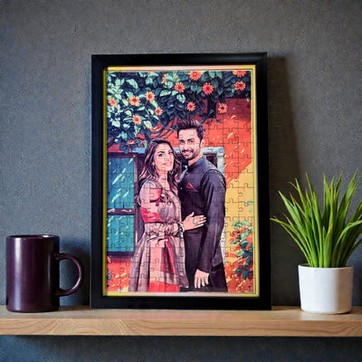 Customized Wooden Puzzle by Play Creative made for gifting