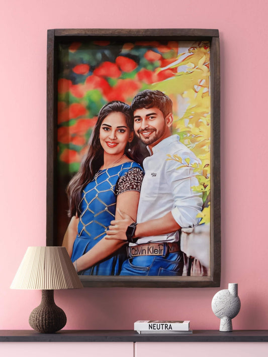 Customizable Wooden Painting -wooden frame